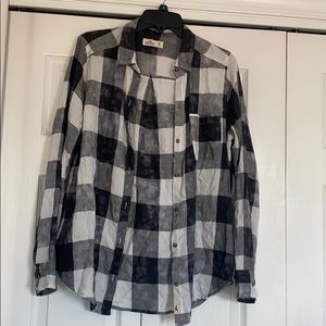 Hollister Flannel Size M